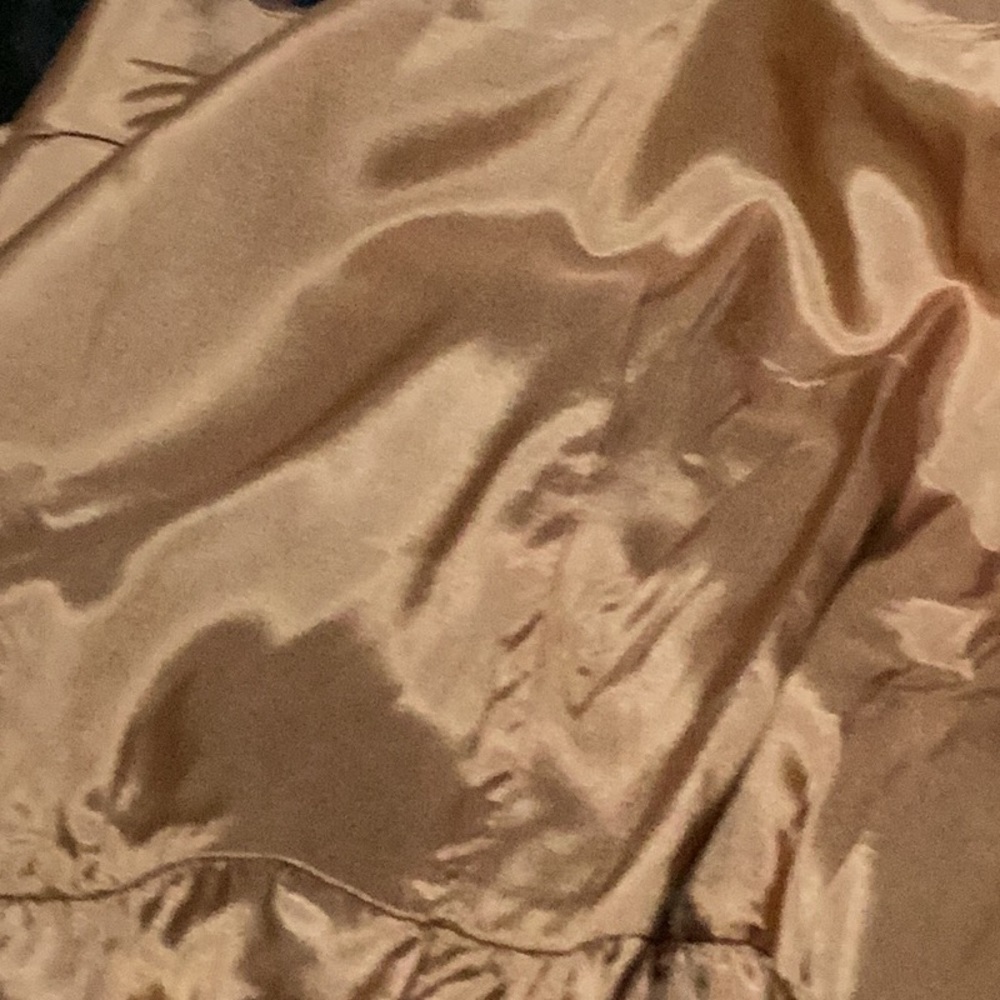 Vintage Francine Browne Dress 6 bronze no/belt. - Picture 10 of 10